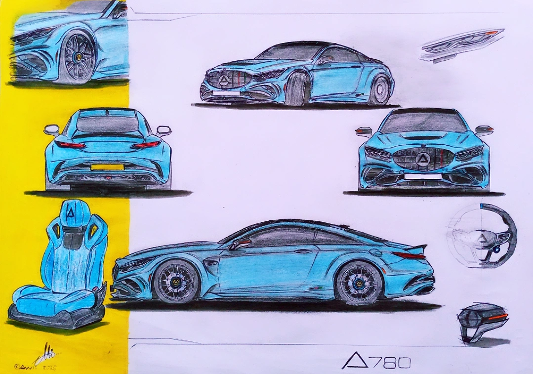 Coupe Drawing